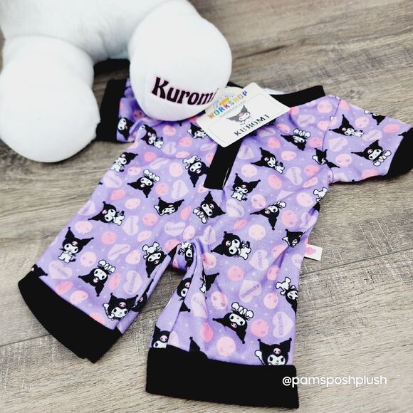 Build A Bear Sanrio KUROMI Hello Kitty Sleeper Birth Certificate Cub Condo Plush - Picture 3 of 16